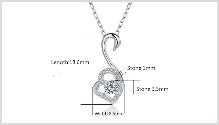 Sterling Silver Necklace for Woman